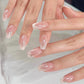 Zenat 24Pcs Glitter Diamond Press-On Nails