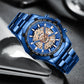 Zenat 2025 Luxury Men’s Quartz Stainless Steel Watch