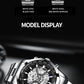 Zenat 2025 Luxury Men’s Quartz Stainless Steel Watch