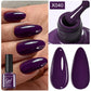 Zenat Red Autumn Winter Gel Nail Polish