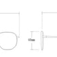 New Sunglasses Men's Driving Anti-UV Sunglasses Concave Shape Ladies Long Frame Sunglasses UV400 Gafas De Sol