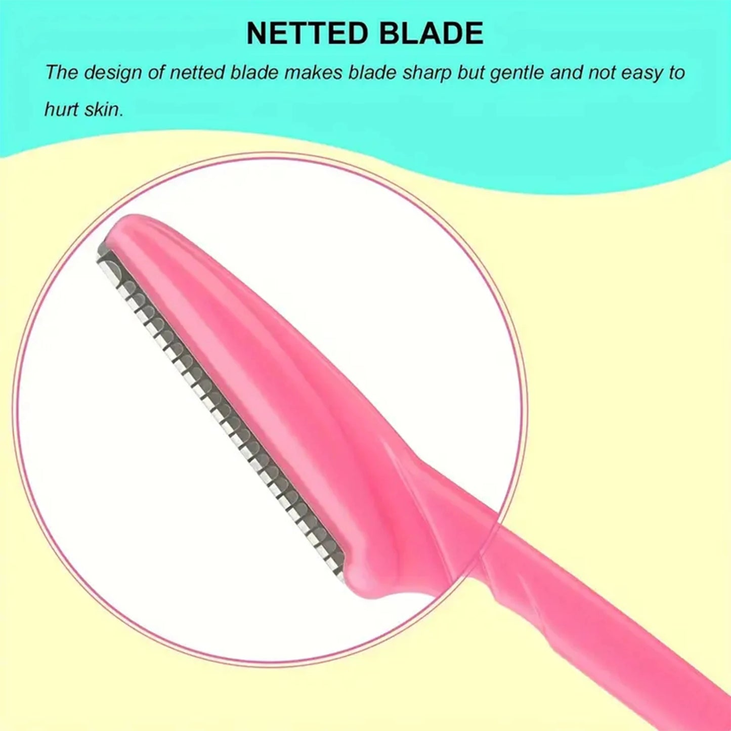 Zenat Brow & Face Razor Set for Men & Women