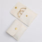 Leather Packaging Bag Set Flip-Top Paper Jewelry Box