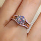 Zenat Unique Rose Gold Color Rings – Women