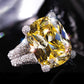 Zenat Colorful Green Cubic Zirconia Rings