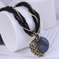 Zenat Elegant Vintage Peacock Tassel Pendant Necklace