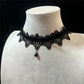 Zenat Sexy Lace Flower Velvet Choker Necklace for Women