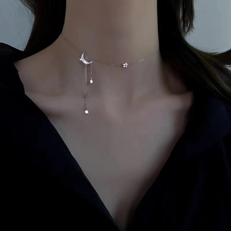 Fashion Trend Unique Design Elegant Delicate Light Luxury Green Zircon Necklace Women Jewelry Party Premium Stud Earrings Gift
