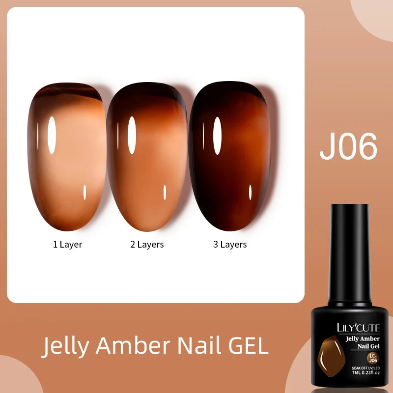 Zenat Red Autumn Winter Gel Nail Polish