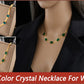 DIEYURO 316L Stainless Steel Golden 3in1 Crossover Snake Chain Necklace Bracelet For Womens New Fashion Waterproof Jewelry Set