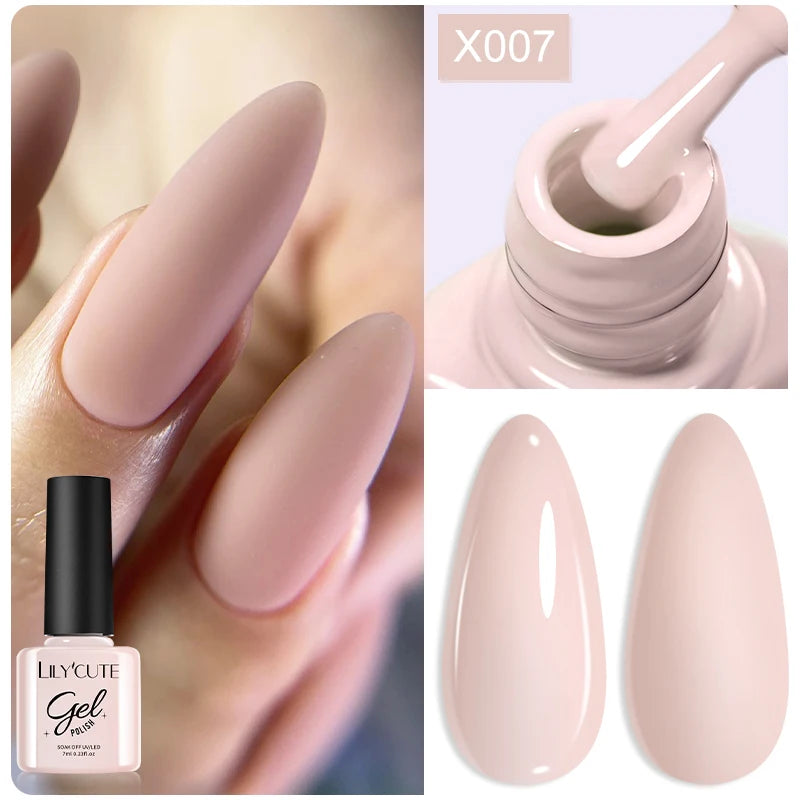 Zenat Red Autumn Winter Gel Nail Polish