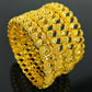 Zenat Luxury 24K Gold Plated Wedding Bangles