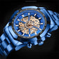 Zenat 2025 Luxury Men’s Quartz Stainless Steel Watch