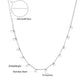 Zenat Golden Chains Necklaces Star Heart Stainless Steel