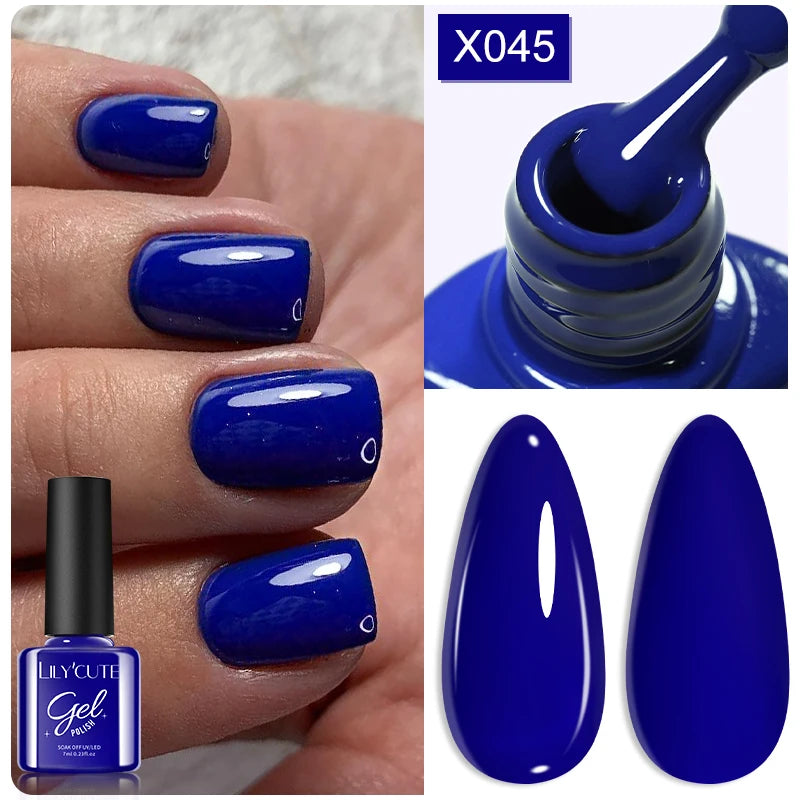 Zenat Red Autumn Winter Gel Nail Polish