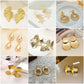 Minimalism Personality Metal Drop Earrings for Women Leaf Round Water Droplet Butterfly Twist Metal Earrings Geometry Jewelry