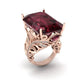 Zenat Sparkling Crystal Zircon Women's Ring