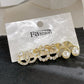 Zenat Bow Fishtail Pearl Moon Earrings Set