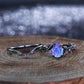 Zenat Opal Leaf Style Ring – Trendy Chic