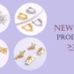 Trendy Earrings Accessories 18K Gold Plated Metal Round Earwires Earring Fasteners Hooks For DIY Women Ear Jewelry Making