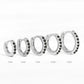 Zenat Rainbow Crystal Hoop Earrings – Minimal Small Huggie