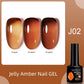 Zenat Red Autumn Winter Gel Nail Polish
