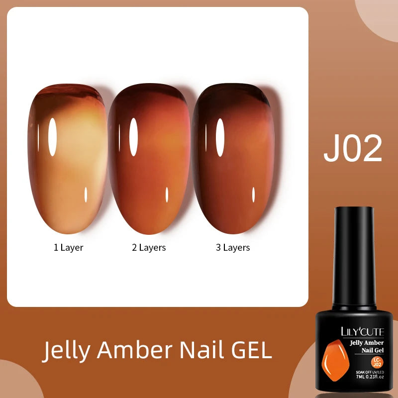 Zenat Red Autumn Winter Gel Nail Polish