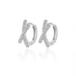 Stainless Steel Evil Eye Earrings for Women 2024 Trend Gold Color Round Circle Hoop Earrings Luxury Wedding Jewelry aretes