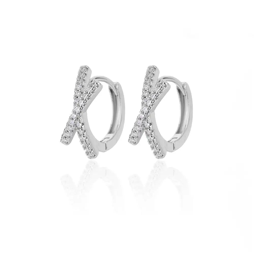 Stainless Steel Evil Eye Earrings for Women 2024 Trend Gold Color Round Circle Hoop Earrings Luxury Wedding Jewelry aretes
