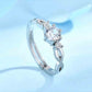 Zenat Vintage Hollow Zircon Adjustable Ring