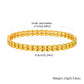 Vnox Romantic Zircon Bracelet For Women No Fading