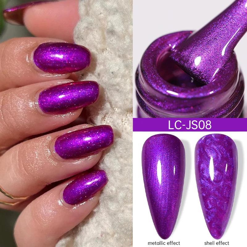 Zenat Red Autumn Winter Gel Nail Polish