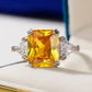 Zenat Sparkling Crystal Zircon Women's Ring