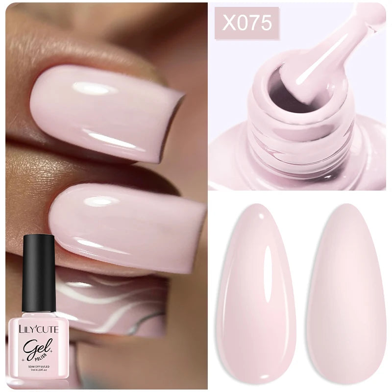 Zenat Red Autumn Winter Gel Nail Polish