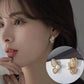 925 Silver Needle Green Flower Earrings For Women Korean Fashion Jewelry 2025 Trending Luxury Zircon Leaf Women's Stud Earrings
