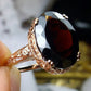 Zenat Sparkling Crystal Zircon Women's Ring