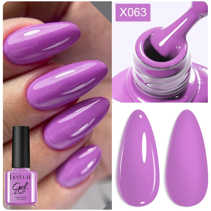 Zenat Red Autumn Winter Gel Nail Polish
