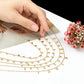 Zenat Golden Chains Necklaces Star Heart Stainless Steel