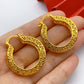 Zenat Dubai Gold Plated Hollow Earrings – Fine Jewelry