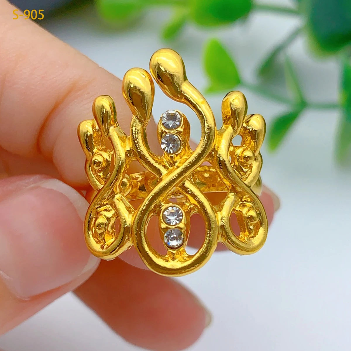 Zenat Bridal Dubai 24K Gold Plated Jewelry Set