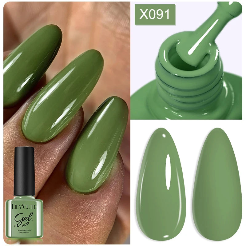 Zenat Red Autumn Winter Gel Nail Polish
