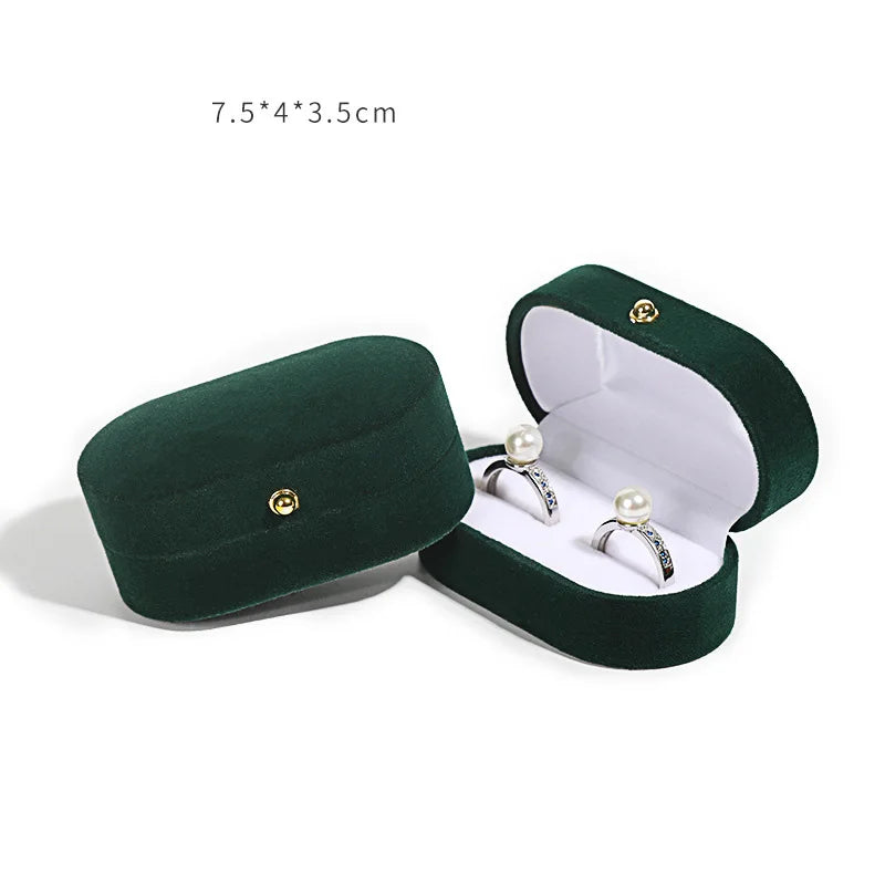 Double Slot Ring Box High End
