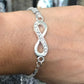 Zenat Delysia King 8-Shaped Crystal Bracelet