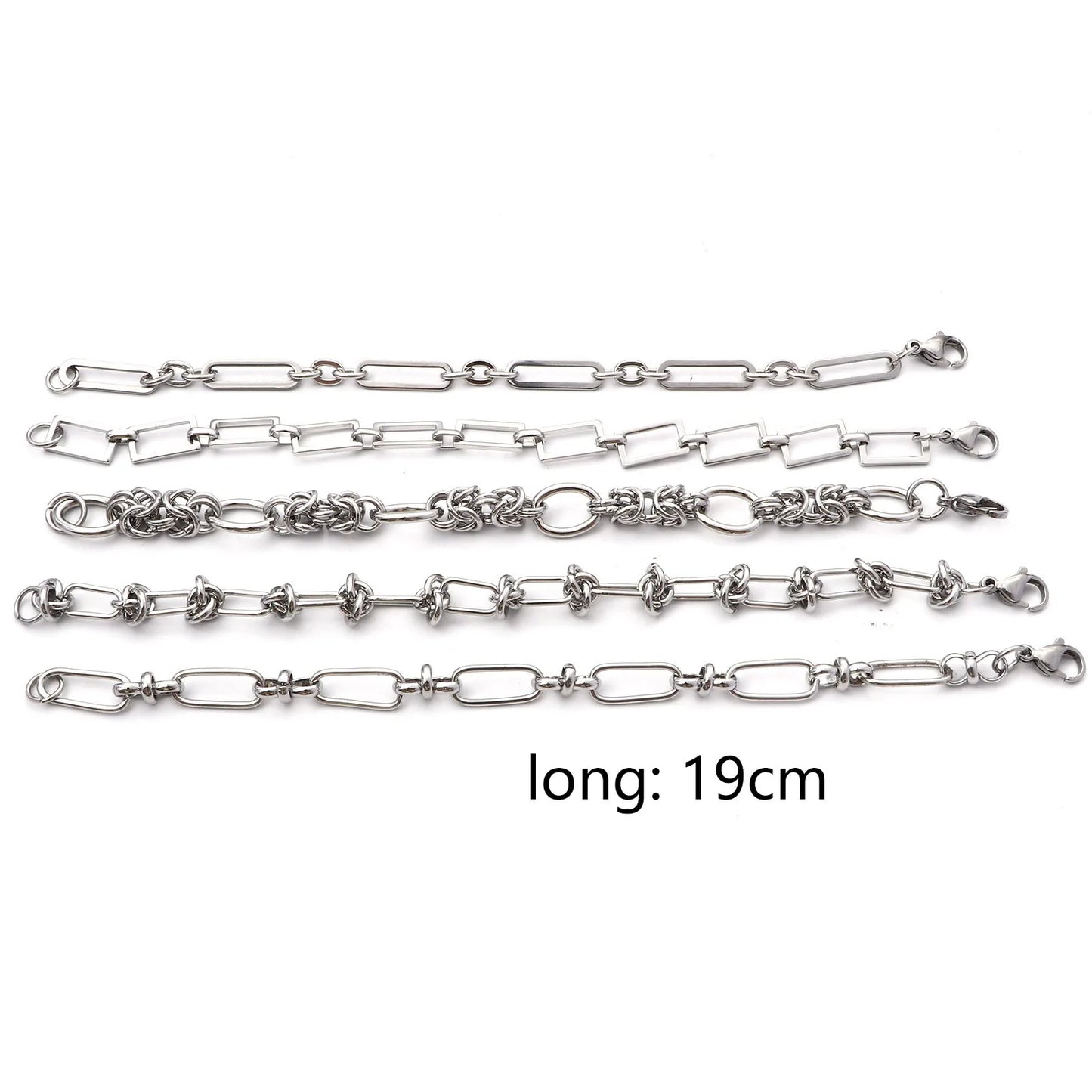 Lobster 304 Stainless Steel Punk Bracelets