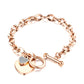 Zenat No Fade Stainless Steel Gold Plated Bracelet