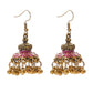 Zenat Trendy Indian Jhumka Charm Stud Earrings