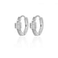 Stainless Steel Evil Eye Earrings for Women 2024 Trend Gold Color Round Circle Hoop Earrings Luxury Wedding Jewelry aretes