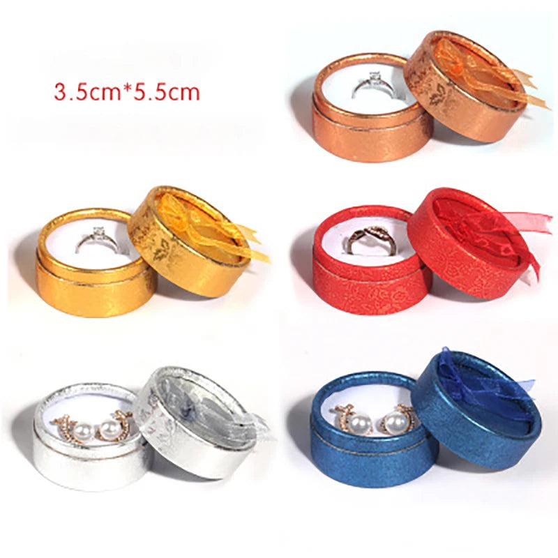 Jewelery Gift Box Valentino Round Card board Box