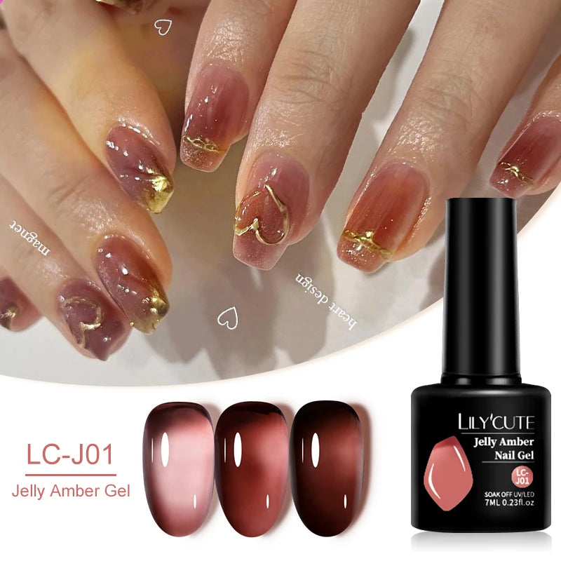 Zenat Translucent Jelly Gel Nail Polish