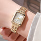 Zenat Gold Luxury Strap Wristwatches